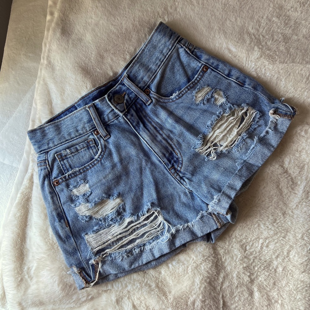 Vintage High Rise Aeropostale Jean Shorts | Size: 00 | Lightly Worn